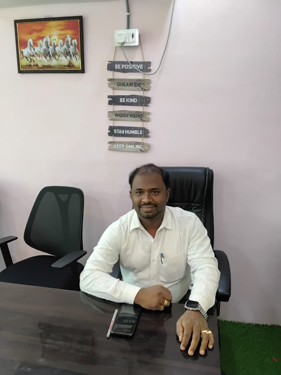 S. Edwin Yogaraj, MSc, B.Ed.- Managing Director